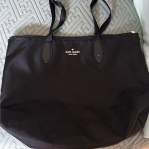 Kate Spade Black Nylon Tote